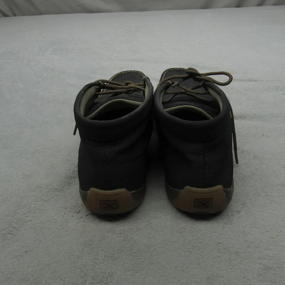 Twisted‎ X Mens 11.5M Shoes Brown Leather Chukka Driving Moc Toe Lace Up Casual